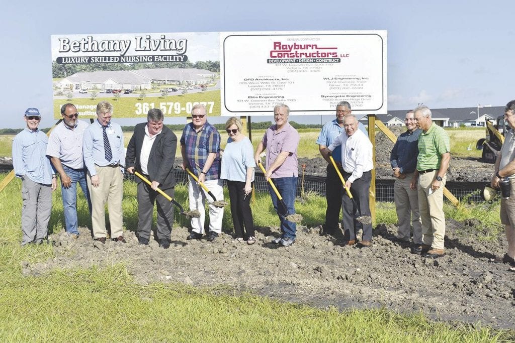 New nursing home construction begins...